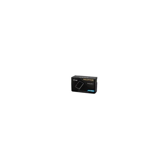 i-tec USB 3.0 Mysafe externes Festplattengehäuse schwarz [für 3,5" (8,9cm) SATA HDD/SSD, Aluminium]
