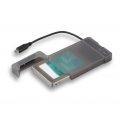 i-tec MySafe Easy schwarz 2.5", USB-C 3.1 Adapter [3.5" Festplatte ＞ USB-C 3.1 Gen. 2]