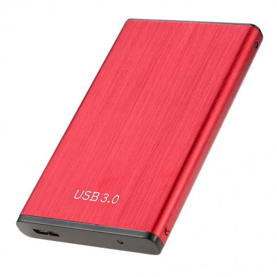 6 Gbit / s 2,5 '' SATA zu USB 3.0 SSD HDD-Gehaeuse Hochgeschwindigkeits-Festplattengehaeuse Aluminiumlegierung HDD Caddy mit USB