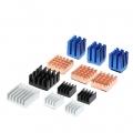 12 Stücke kühlkörper Kit Aluminium + Kupfer + Klebeband für Kühler Raspberry Pi 3 Modell B