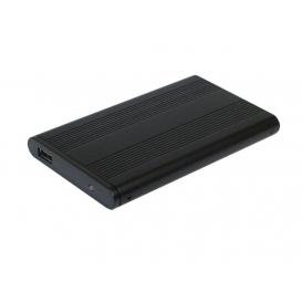 More about Aluline externes USB 2.0 Gehäuse für 2,5" S-ATA Festplatten, schwarz, Good Connections®