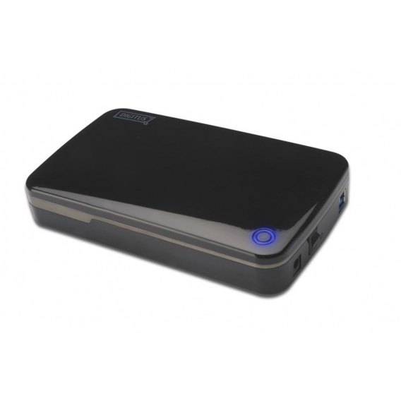 DIGITUS 3,5" SATA Festplatten Gehäuse USB 3.0 Kunststoff