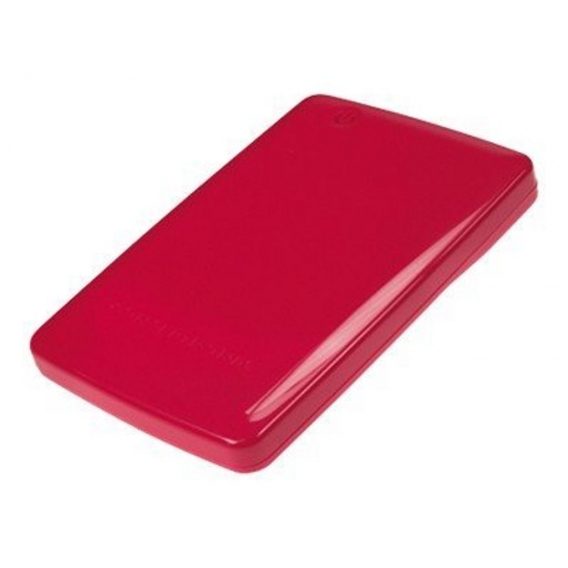 Conceptronic 2,5" Harddisk Box Mini Red, SATA, 6,35 cm (2.5"), miniUSB, Rot, 42g, 7,9 cm