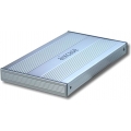 aixcase Gehäuse silber USB2.0 2.5' 6.4cm SATA HDD ALU