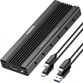 More about FIDECO M.2 NVME SATA SSD Gehäuse, PCIe USB 3.1, 10Gbps, Gen2 Festplattengehäuse, Festplatten-Adapter für 2230 2242 2260 2280 M.2