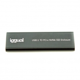More about iggual IGG317020, SSD-Gehäuse, M.2, M.2, SATA, 10 Gbit/s, USB Konnektivität, Schwarz