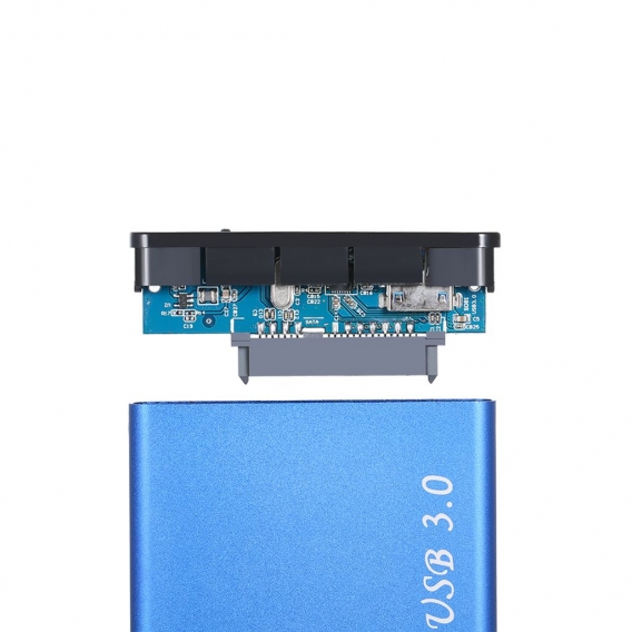 2,5-Zoll-Festplattengehaeuse SATA-Festplattenadapter fuer USB3.0-Konverter Externes Gehaeuse Festplattenlaufwerk Externes Festpl