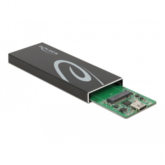 42003 - Externes Gehäuse für M.2 SATA SSD mit USB Type-C(TM) Buchse