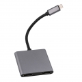 USB C Hub 4 in 1 mit 4K HDMI Ausgang USB 3,0 Ports 87W PD Power Lieferung Docking station Kompatibel für  Pro Air XPS Typ C Gerä