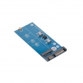 NGFF M.2 SSD zu SATA 3.0 Adapterkartenkonverter fuer 30/42/60 / 80mm M.2 SSD Festplatte