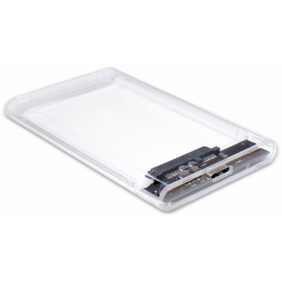Argus HDD-Case INTER-TECH GD-25000, USB 3.0, 2,5", transparent