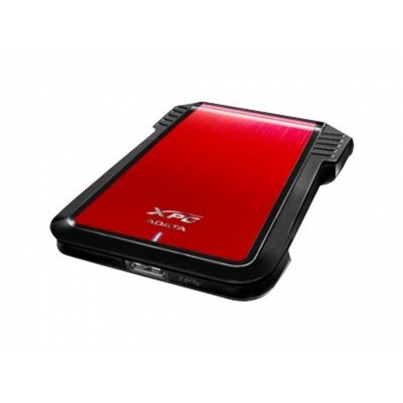 ADATA EX500, 2.5 Zoll, Serial ATA III, 7,9.5 mm, 3.2 Gen 1 (3.1 Gen 1), HDD / SSD-Gehäuse, Schwarz, Rot