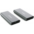 Fantec NVMe31 grey SSD-Gehäuse USB 3.1