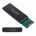 M.2 NGFF Festplattengehäuse USB 3.0 Adapter Externe SSD Gehäuse B -Key Win Mac