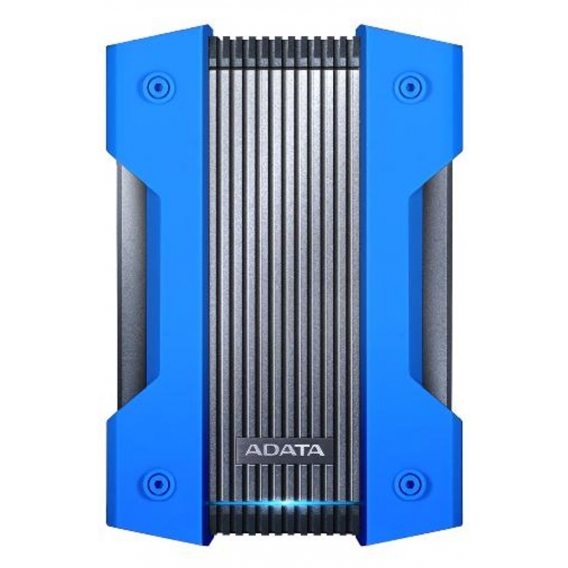 ADATA 4 TB externe Festplatte, Militärstandard, USB 3.1, drei Schutzschichten, blau