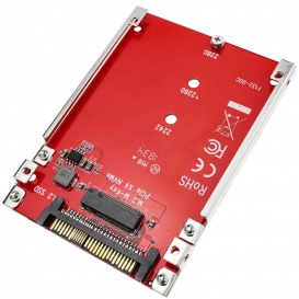 More about BeMatik - Festplattenadapter M.2 NVMe SSD zu U.2 2,5" NVMe SFF-8639 SSD