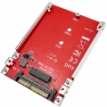 BeMatik - Festplattenadapter M.2 NVMe SSD zu U.2 2,5" NVMe SFF-8639 SSD