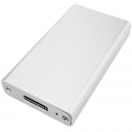 More about BeMatik - Externer Silbrig Box USB 3.0 zu mSATA SSD 27mm