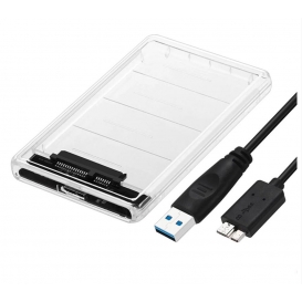 More about 2.5 '' Transparent HDD Case SATA 3.0 to USB 3.0 External Hard Disk Drive SSD Enclosure Box Support 2TB UASP Protocol
