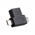 Typ-C Micro-USB-OTG-Adapter Micro-USB Typ-C zu USB3.0 OTG-Anschluss Typ-C Micro-USB-Stecker zu USB3.0-Buchse OTG-Adapter