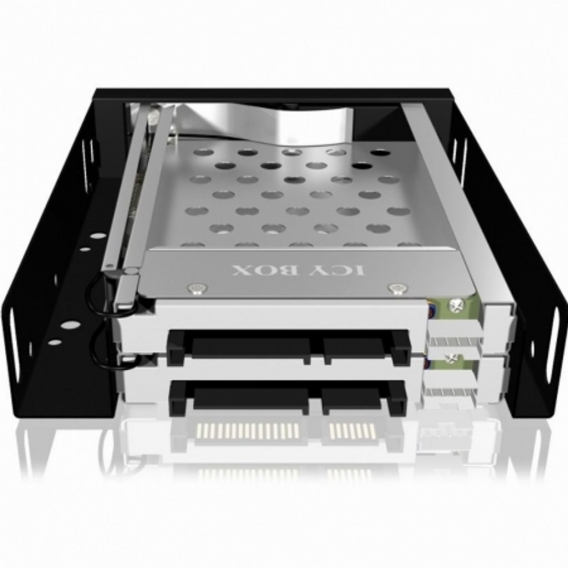 RaidSonic ICY BOX IB-2227StS - Gehäuse für Speicherlaufwerke - 2.5" (6.4 cm) - Schwarz