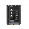 NGFF zu SATA Adapterkarte M.2 KEY BM SSD SATA3.0 Konverter Unterstuetzung Modell 2230 2242 2260 2280