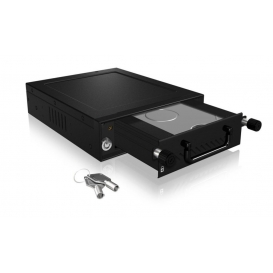 More about ICY BOX IB-148SSK-B black 5.25 inch - for 3.5 inch & 2.5 inch SATA/SAS HDD/SSD