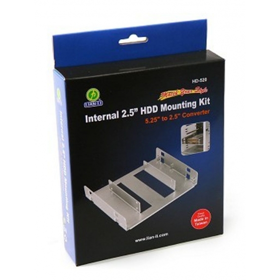 Lian Li HD-520A Internal 2,5 Zoll HDD Kit - silver