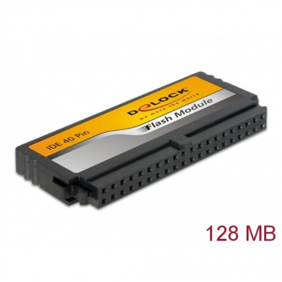 Delock 128MB IDE Flash Module - 0,125 GB - IDE - 20 MB/s - 10 MB/s - Grau Delock