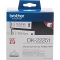 brother DK 22251 Endlos Etiketten Papier 62 mm x 15,24 m