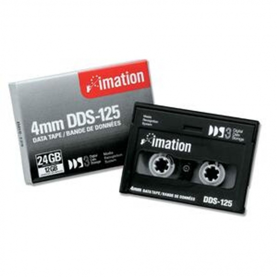 Imation DDS3-125 12/24 GB, DDS, 18 - 22 °C, 35 - 45%, 20 - 60%, Schwarz, Aramid