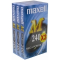 Maxell 240m Standard (M) VHS Videotape (3 Pack)