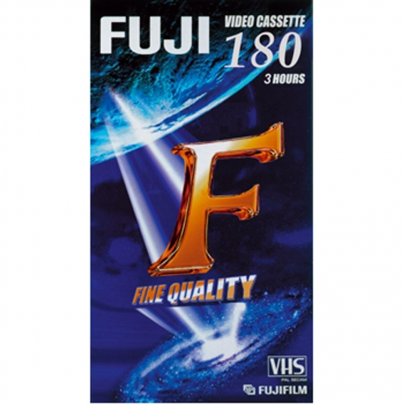 Fujifilm E 180 F Video-Kassette, VHS, 180 min