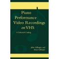 Piano Performance Video Recordings on VHS