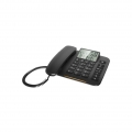 Gigaset DL380 schwarz - Analoges Telefon - Anrufer-Identifikation -  Schwarz