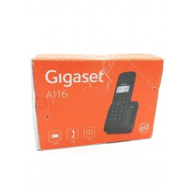 More about GIGASET A116 DECT-Telefon Schwarz Anrufer-Identifikation - Plug-Type C (EU)