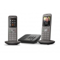 Gigaset CL660A Duo - Schnurlostelefon - Anrufbeantworter - 2 Mobilteile - Anthrazitgrau