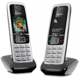 More about Gigaset C430HX Duo – 2 schnurlose IP-Telefone (zum Anschluss an Router oder Basisstationen - klassische Mobilteile mit Farbdispl