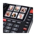 Fysic FX-3930 - Bürotelefon mit Fototasten für Senioren, schwarz
