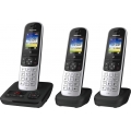 Panasonic KX-TGH723 - DECT-Telefon - Kabelloses Mobilteil - Freisprecheinrichtung - 200 Eintragungen