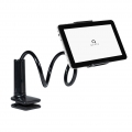 QUVIO Telefonhalter - Tablet-Halter - Telefonhalter Schreibtisch - Tablet-Halter Schreibtisch - Mit flexiblem Arm - Verstellbare