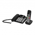 Gigaset DL780 Plus Schnurloses-Telefon für Senioren lautes hören Große Tasten