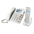 Geemarc AmpliDECT COMBI 295 Combo Seniorentelefon schnurgebunden 30 dB (+Anrufbeantworter+ ) und Zusatz-Dect-Telefon - Deutsche 