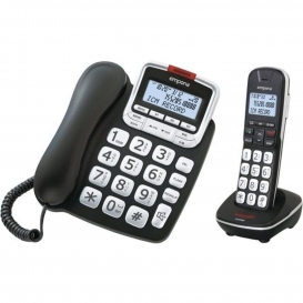 More about Emporia GD61ABB Telefon Analoges/DECT-Telefon Schwarz, Silber Anrufer-Identifikation - Plug-Type C (EU)