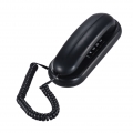 Tragbares schnurgebundenes Telefon-Telefon pausiert / Wahlwiederholung / grelles Wand-einbaubares Basis-Hörer für Haus-Home Call
