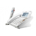 Geemarc AMPLIDECT COMBI 595 Combo 50 dB Seniorentelefon schnurgebunden (+Anrufbeantworter)  und 1 Zusatz-Dect-Telefone - Deutsch