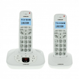 More about Logicom Confort 255T DECT-Telefon Weiß Anrufer-Identifikation (FR Version)