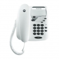Motorola CT1, Analoges Telefon, Kabelgebundenes Mobilteil, 20 Eintragungen, Schwarz
