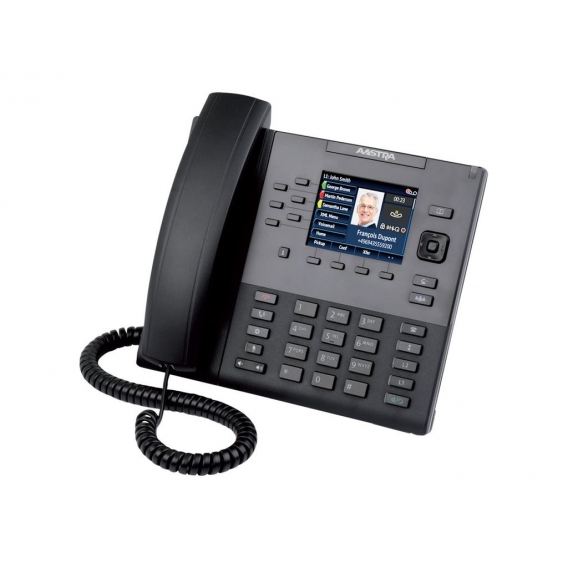 Aastra 6867I Telefon, Farbdisplay, Rufnummernanzeige, Freisprechfunktion, Ethernet, USB-Anschluss