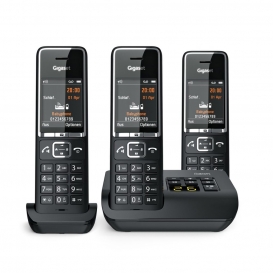 More about Gigaset Comfort 550A Trio Schnurloses-Telefon Anrufbeantworter BabyphoneFunktion